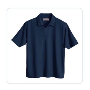 Tri Mountain Navy Men's Polo Shirt